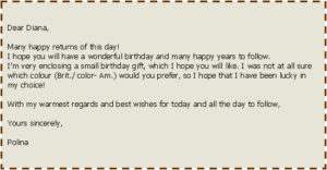 Приглашение на день рождения на английском языке (7 класс)