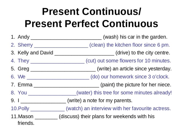 Present perfect continuous презентация 7 класс spotlight